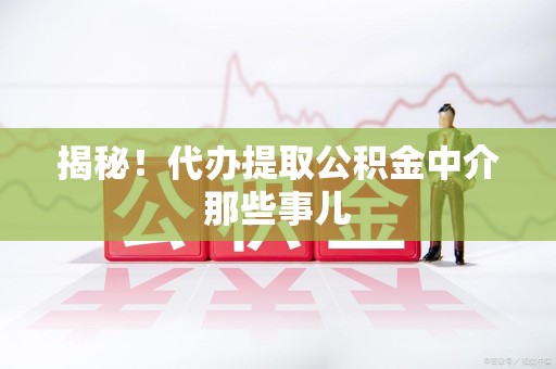 宣州揭秘！代办提取公积金中介那些事儿